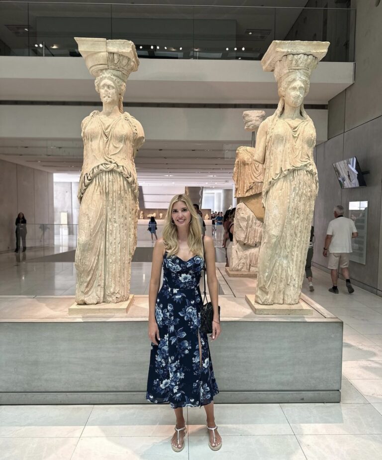 Ivanka Trump on Holiday in Greece with Husband, Jared Kushner | Source: IG/Ivanka Trump